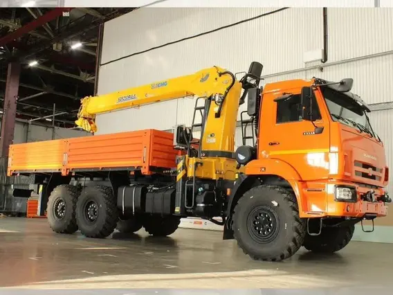 Бортовой грузовик КАМАЗ 43118-3027-48 (А5) с КМУ XCMG, 2025 2025 года новый фото 9