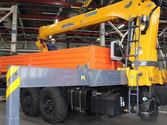 Бортовой грузовик КАМАЗ 43118-3027-48 (А5) с КМУ XCMG, 2025 2025 года новый фото 10
