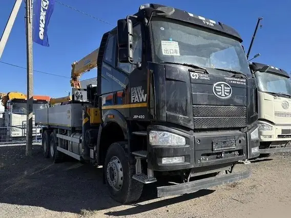 Бортовой грузовик FAW 3250 с КМУ XCMG, 2025 2025 года новый