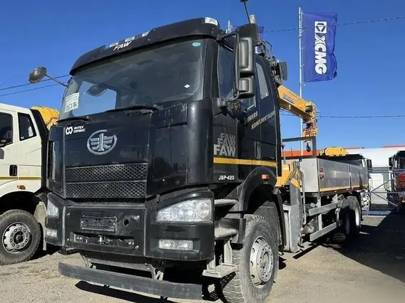 Бортовой грузовик FAW 3250 с КМУ XCMG, 2025 2025 года новый фото 3