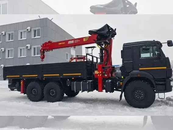 Бортовой грузовик КАМАЗ 43118-50 с КМУ УММ, 2026 2026 года новый фото 2