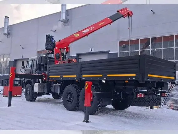 Бортовой грузовик КАМАЗ 43118-50 с КМУ УММ, 2026 2026 года новый фото 3