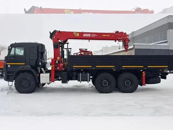 Бортовой грузовик КАМАЗ 43118-50 с КМУ УММ, 2026 2026 года новый фото 5