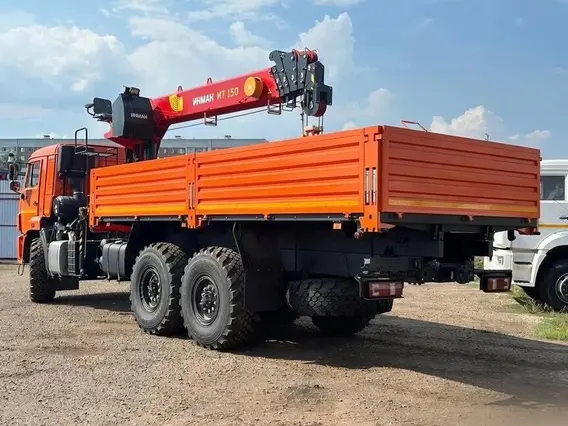 Бортовой грузовик КАМАЗ 43118-50 с КМУ Palfinger, 2025 2025 года новый фото 2