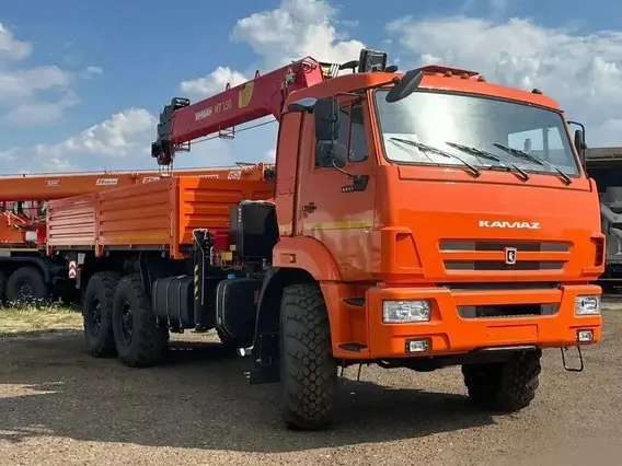 Бортовой грузовик КАМАЗ 43118-50 с КМУ Palfinger, 2025 2025 года новый фото 4