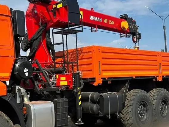 Бортовой грузовик КАМАЗ 43118-50 с КМУ Palfinger, 2025 2025 года новый фото 5