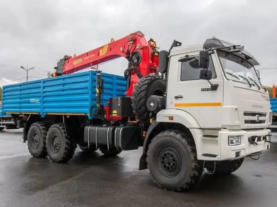 Бортовой грузовик КАМАЗ 43118-50 с КМУ Palfinger, 2025 2025 года новый