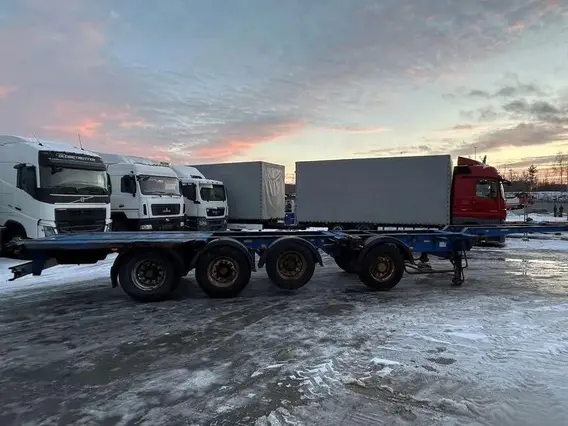 Полуприцеп-контейнеровоз Steelbear PK-24N 2011 года б/у фото 4
