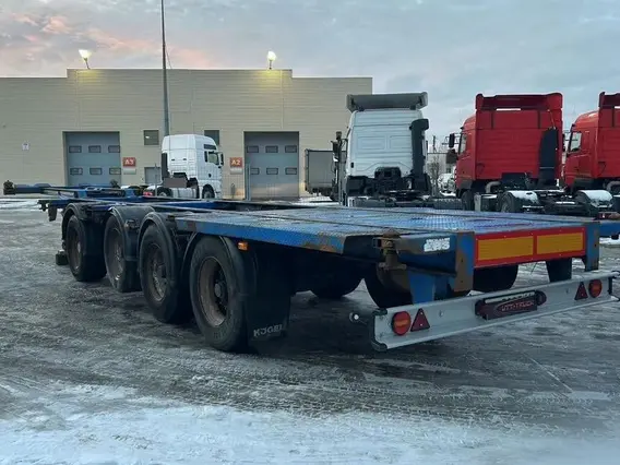 Полуприцеп-контейнеровоз Steelbear PK-24N 2011 года б/у фото 7