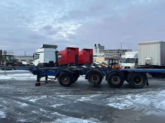 Полуприцеп-контейнеровоз Steelbear PK-24N 2011 года б/у фото 8