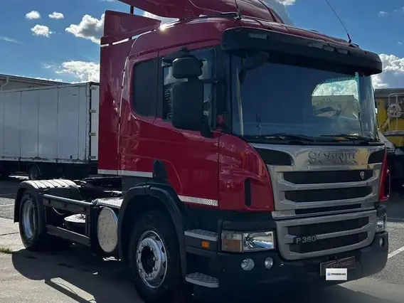 Седельный тягач Scania P 2012 года б/у фото 3