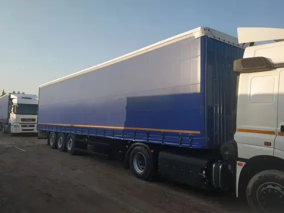 Шторный полуприцеп ТЗА 588510 2026 года новый фото 2