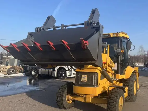 Экскаватор-погрузчик Bull 3SX Plus 2023 года новый фото 2