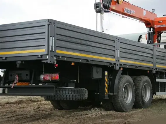 Бортовой грузовик FAW J6 СА3250 с КМУ HANGIL SV, 2025 2025 года новый фото 6