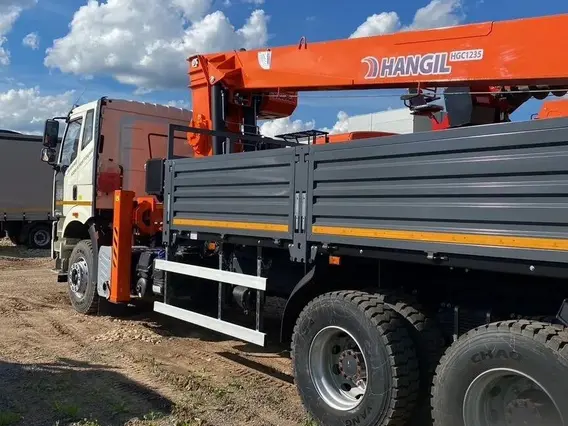 Бортовой грузовик FAW 3250 с КМУ HANGIL SV, 2025 2025 года новый фото 12