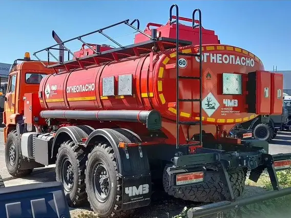 Топливозаправщик 11 м³ Завод ГРАЗ на КАМАЗ 43118-3027-48, 2026 2026 года новый фото 2