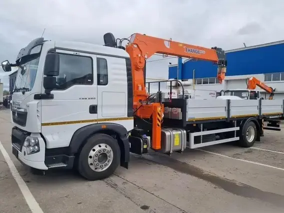 Манипулятор-самопогрузчик HOWO t5g HANGIL SV HGC756 2026 года новый фото 3