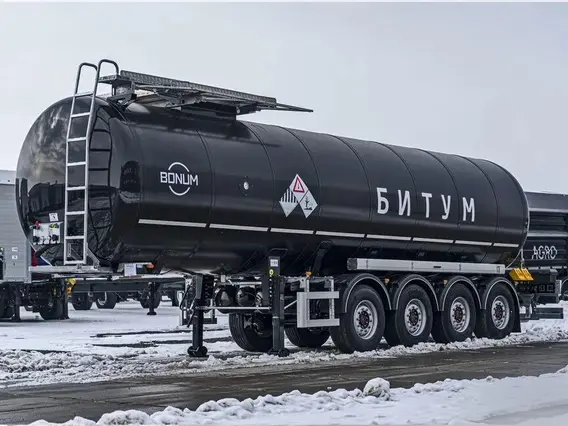 Полуприцеп битумовоз/нефтевоз Полуприцеп битумовоз Bonum 914221-01, 2026 2026 года новый фото 3