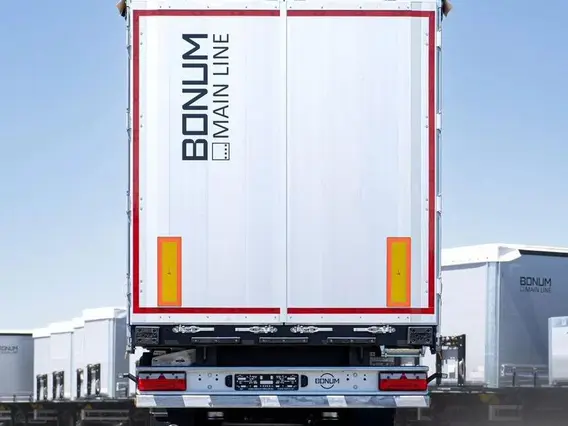Шторный полуприцеп Bonum 914296-04 2026 года новый фото 8