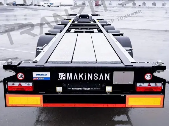 Полуприцеп-контейнеровоз Makinsan FL4 2024 года новый фото 3