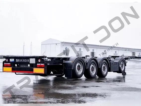 Полуприцеп-контейнеровоз Makinsan FL4 2024 года новый фото 4