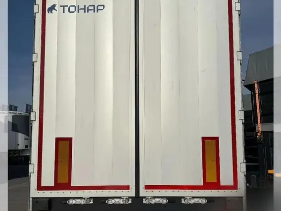 Тентованный полуприцеп Тонар T4-13V 2026 года новый фото 4
