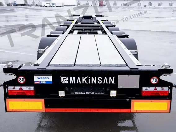 Полуприцеп-контейнеровоз Makinsan FL4 2024 года новый фото 2