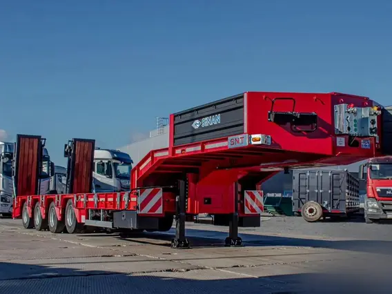 Полуприцеп трал (тяжеловоз) Sinanli Tanker ST4FLF, 2025 2025 года новый фото 2