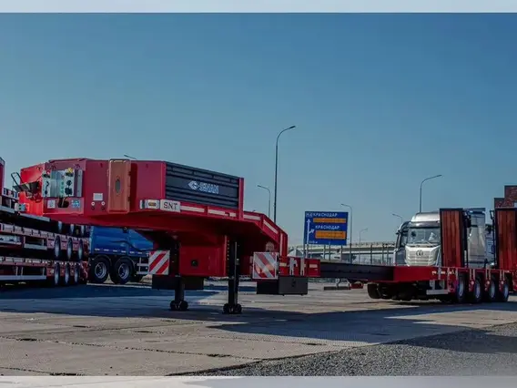 Полуприцеп трал (тяжеловоз) Sinanli Tanker ST4FLF, 2025 2025 года новый фото 3