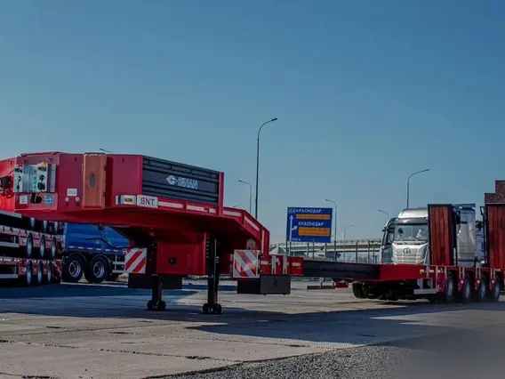 Полуприцеп трал (тяжеловоз) Sinanli Tanker ST4FLF, 2025 2025 года новый фото 4