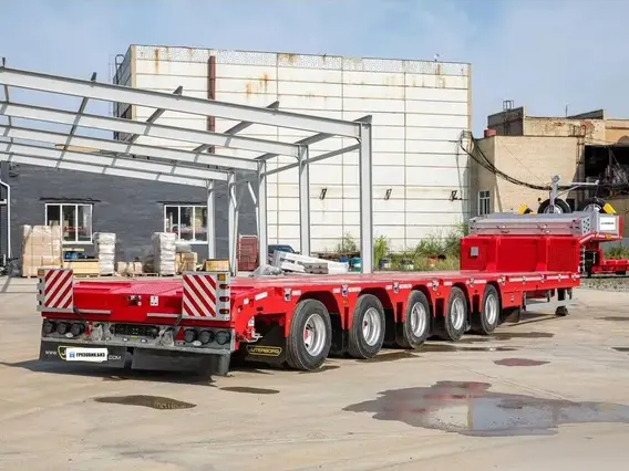 Полуприцеп трал (тяжеловоз) Juterborg JTB-65, 2026 2026 года новый фото 3
