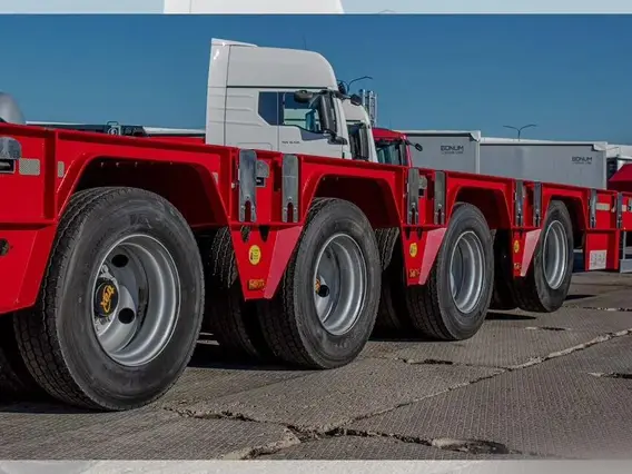 Полуприцеп трал (тяжеловоз) Sinan Trailer ST4FLF, 2024 2024 года новый фото 16