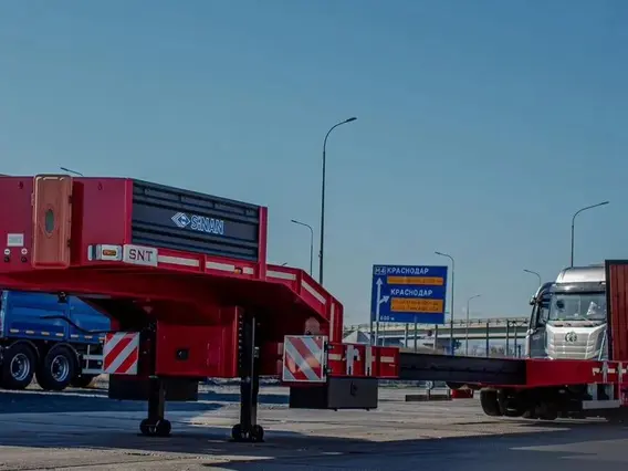 Полуприцеп трал (тяжеловоз) Sinan Trailer ST4FLF, 2024 2024 года новый фото 7