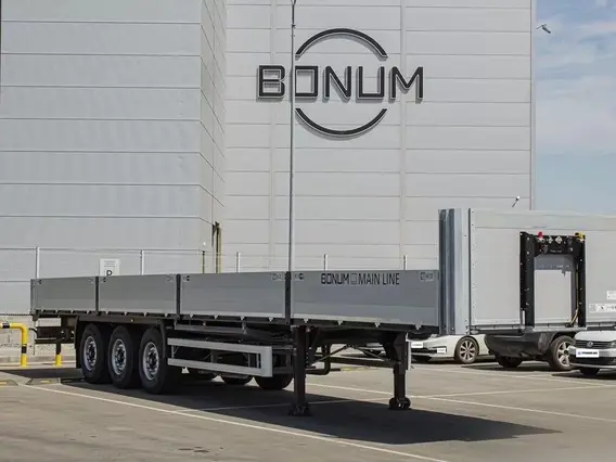 Полуприцеп бортовой Bonum 914295-06, 2026 2026 года новый