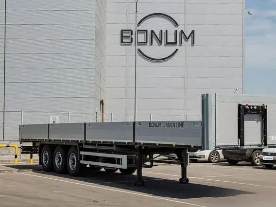Полуприцеп бортовой Bonum 914296-06, 2026 2026 года новый