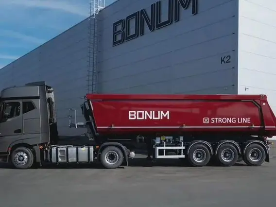 Полуприцеп самосвальный Bonum 914296-01, 2026 2026 года новый фото 2