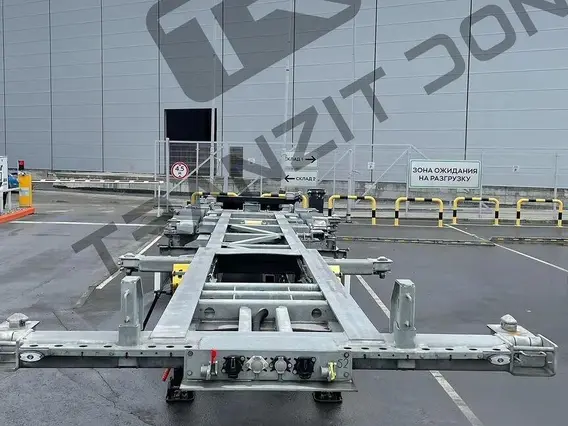 Полуприцеп-контейнеровоз Makinsan L4 2024 года новый фото 4