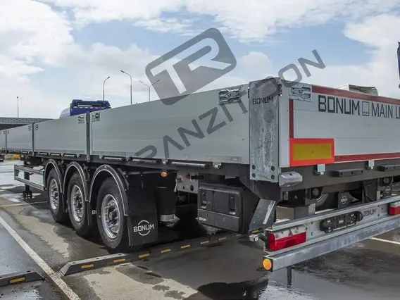 Полуприцеп бортовой Bonum 914296-06, 2026 2026 года новый фото 4