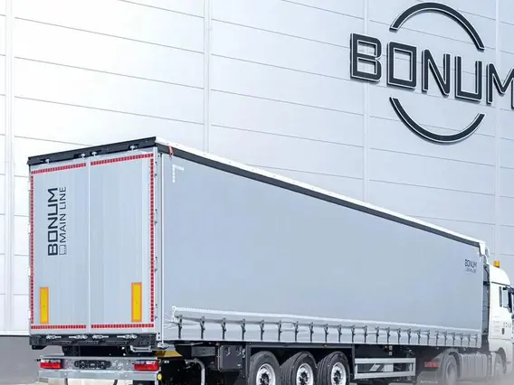 Полуприцеп шторный Bonum 914296-04, 2026 2026 года новый