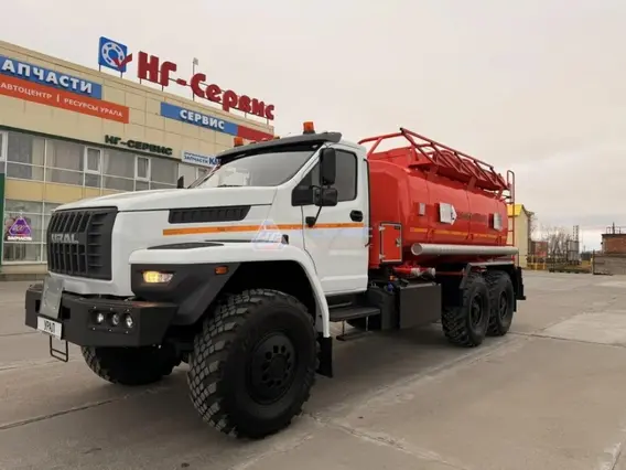 Автотопливозаправщик АТЗ-12/2 на шасси УРАЛ NEXT 2026 года новый фото 2
