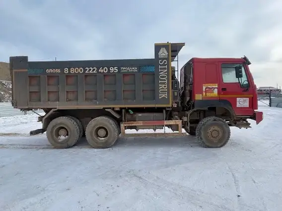 Самосвал HOWO HW76 2022 года б/у фото 4