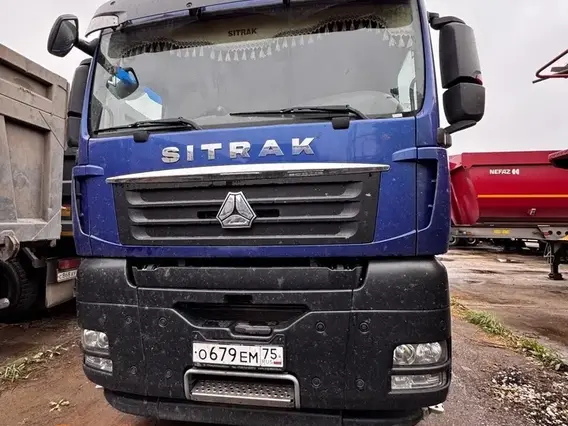 Седельный тягач SITRAK c7h 2022 года б/у фото 2