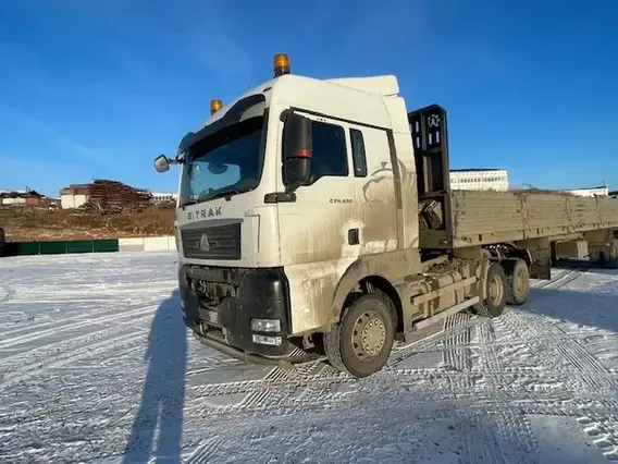 Седельный тягач SITRAK c7h 2022 года б/у фото 3