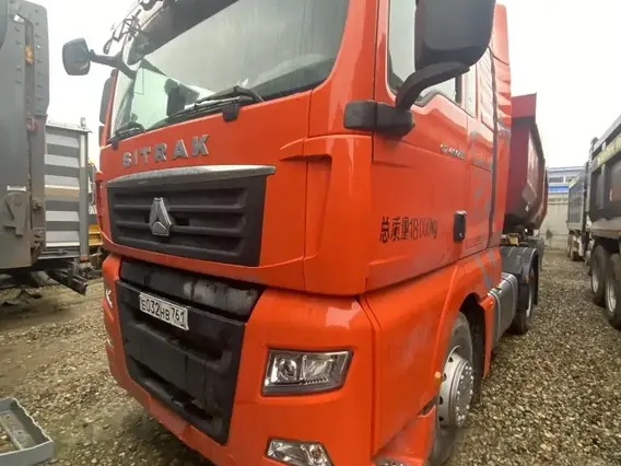 Седельный тягач SITRAK c7h 2022 года б/у фото 2