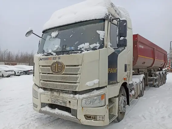 Седельный тягач FAW JH6 2023 года б/у фото 2