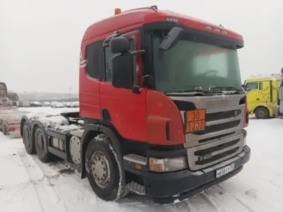Седельный тягач Scania P 2014 года б/у фото 2