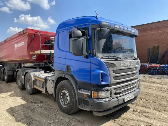 Седельный тягач Scania P 2018 года б/у