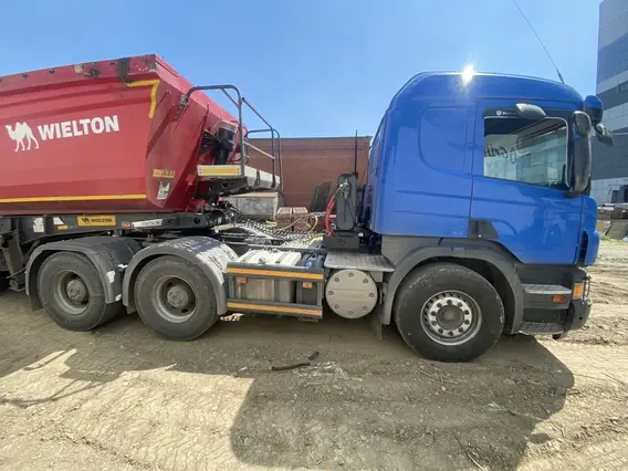 Седельный тягач Scania P 2018 года б/у фото 4