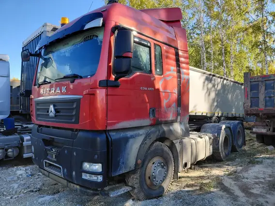 Седельный тягач SITRAK c7h 2022 года б/у фото 2