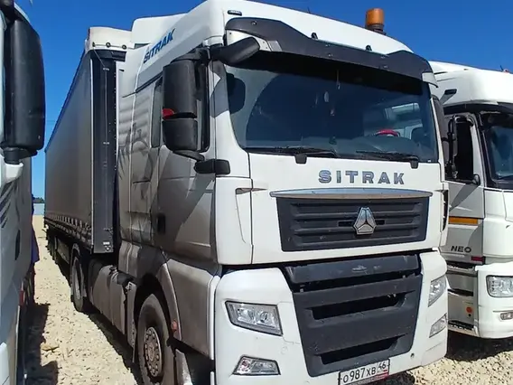 Седельный тягач SITRAK c7h 2022 года б/у